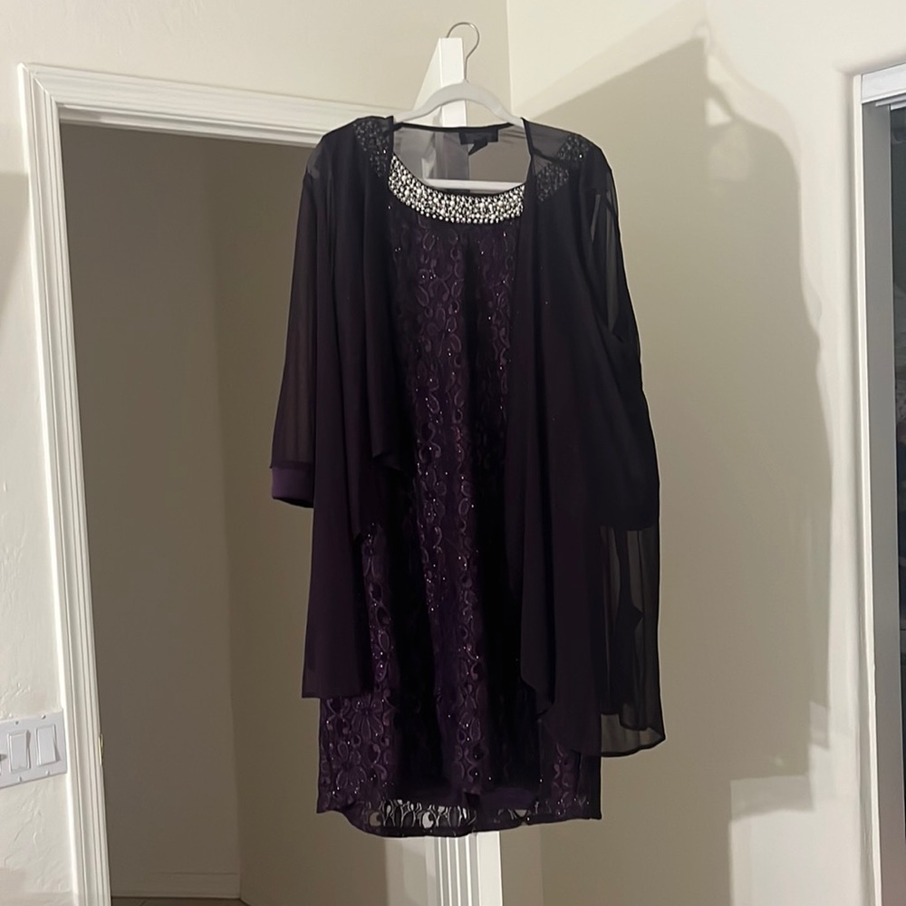 Purple dress